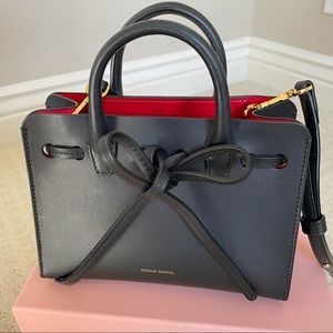 Mini Mini Sun Bag - Black/Flamma